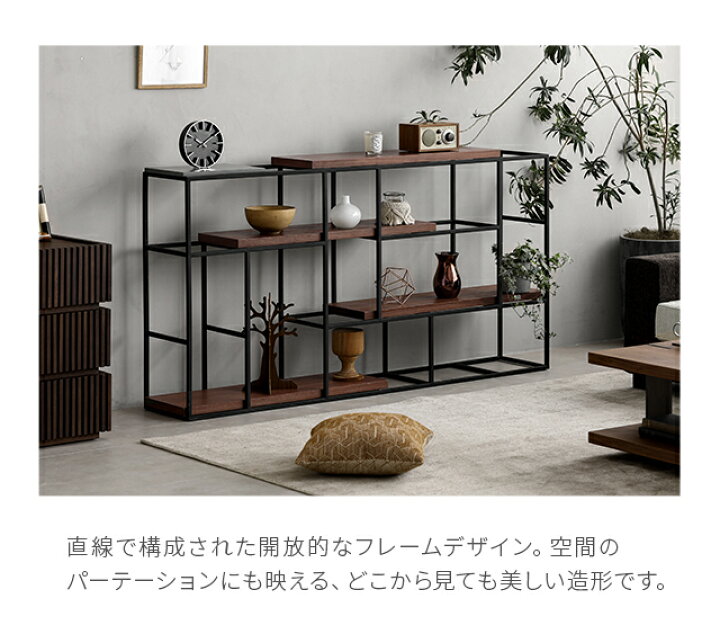 楽天市場】シェルフ チェスト 棚 ダイニングシェルフ リビングシェルフ 
