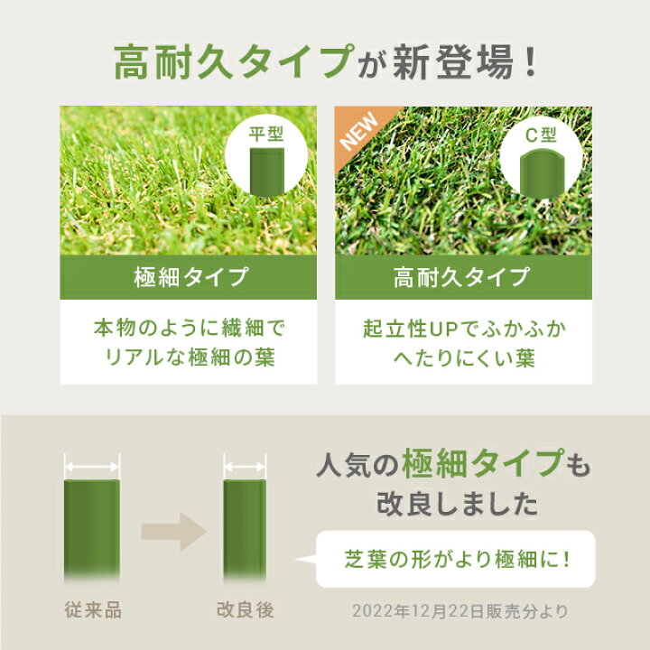 楽天市場】人工芝 1m×10m 芝丈20mm ロール 送料無料 人工芝 芝生マット 