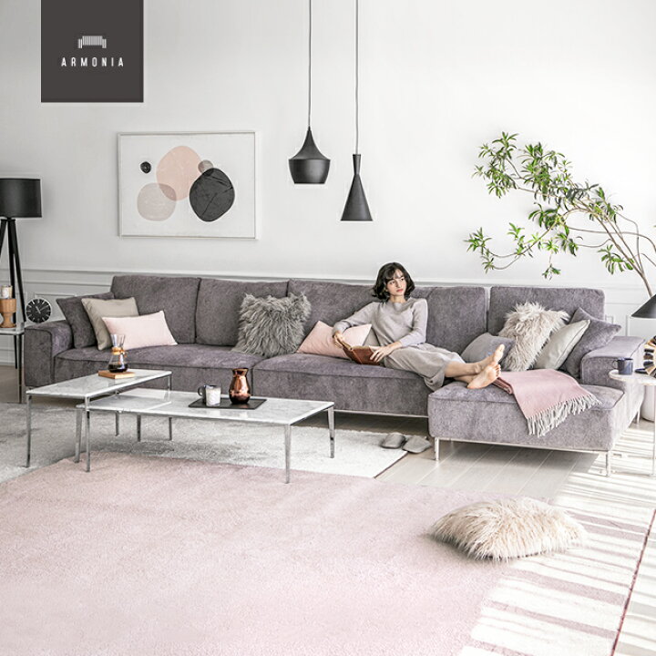 楽天市場】ソファーセット 3人掛け 4人掛け 組み合わせソファー 3点  