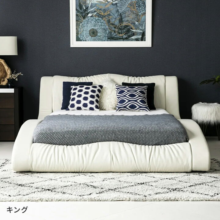 楽天市場】【ホワイトのみ最終入荷のため特価】 ベッド ベッドフレーム 
