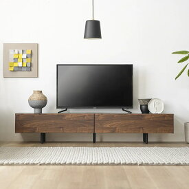 【最終入荷のため特価】 テレビ台 テレビボード TV台 AVボード AV台 収納 リビング収納 ローボード 収納家具 木製 ウォールナット 幅1800 奥行450 和室 和風 インテリア 家具 北欧 モダン 新生活 CLEARANCE_TVBOARD