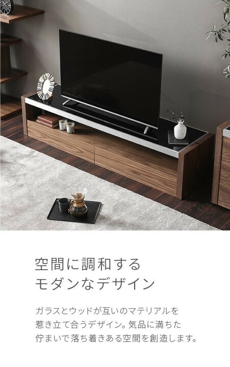 楽天市場】【最終入荷ウォールナットのみ特価】 テレビ台 本格テレビ台 