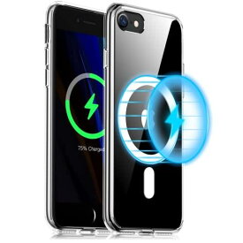 【綺麗すぎ 黄ばみなし】Meifigno iPhone SE ケース iphoneSE第3世代 ケース iphoneSE第2世代 ケース iphone8 ケース iphone7ケース MagSafe対応 超耐衝撃 4.7インチ(全透明 クリア)