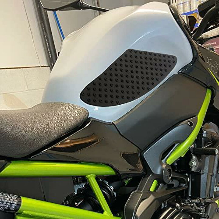 タンクパッド オートバイ ゴム アンチ スリップ タンク パッド ステッカー ガス ニー グリップ トラクション サイド 用 MT0 Amazon | For V4SストリートファイターV4 s 2025 パニガール オートバイアンチスリップタンクパッドステッカー保護ニーグリップ燃料 タンクサイドステッカー | タンクパッド | 車＆バイク