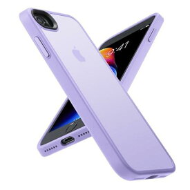 COSOIK iPhone se 2 se3 8 7 用 ケース 第2世代 第3世代 耐衝撃 滑り止め 指紋防止 米軍MIL規格 マット仕上げ ストラップホール付き SGS認証 黄変防止 耐久性 カバー ワイヤレス充電対応 アイフォン いphone se3 用 4.7 インチ ケース ライトパープル