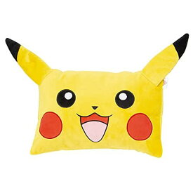 モリピロ 子供枕 ポケモン ピカチュウ イエロー 28x39x10cm キャラクター グッズ ぬいぐるみ 可愛い ふわふわ クッション ポケットモンスター 4620078