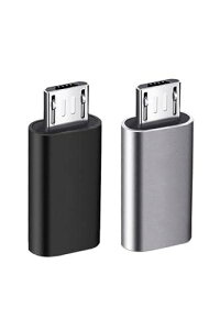 YFFSFDC USB-C  Micro USB A_v^ Type-C (X) to Micro USB (IX) ϊA_v^ 2 }CNUSBϊA_v^[ ϊRlN^ [dƃf[^] XperiaAGalaxyANexusAHUAWEIMicro USBݔΉ(ub