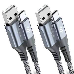 USB Type C P[u y5M/2{ZbgzSweguard USB-C & USB-A 3.1A USB C P[uyQC3.0Ή}[dz^Cvc [dP[u iPhone 15 Pro MAX, iPad Pro,Samsung Galaxy S22/S21/S20/S10,Sony,Xiaomi,Huawei,Pixel,usb type-c @