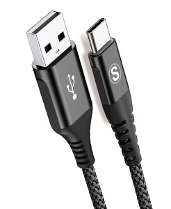 USB Type C P[uy2M/1{ZbgzSweguard USB-C & USB-A 3.1A USB C P[uyQC3.0Ή}[dz^Cvc [dP[uiPhone 15 Pro MAX, iPad Pro,Samsung Galaxy S22/S21/S20/S10,Sony,Xiaomi,Huawei,Pixel,usb type-c@ƌ