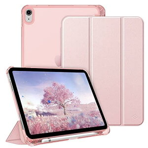 Fintie iPad 10 P[X 2022 obNJo[ Pencil [\ O܃X^h X[v@\ y ^ h~ PUU[ iPad 10.9C`(fԍA2696AA2757AA2777)i[YS[h