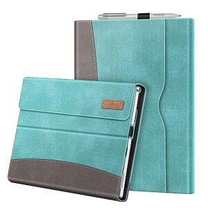 Fintie Microsoft Surface Pro 7 Plus/ Pro 7 / Pro 6 / Pro 5 2017 / Pro 4 / Pro 3 �P�[�X �J�o�[ �^�u���b�g�P�[�X �S�ʕی� ���^ �X�^���h�@�\�t�� �}���`���p PU ���U�[ �|�P�b�g�t�� �y���z���_�[�t�� ���[�� (