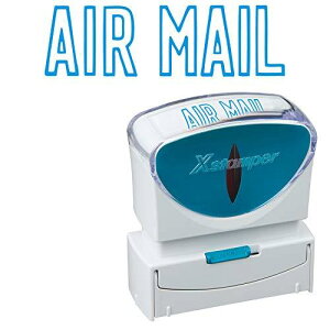シャチハタ スタンプ ビジネス用 キャップレス B型 藍 AIR MAIL X2-B-10013