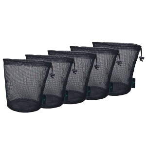 Boundless Voyage�y5���Z�b�g�z���b�V���o�b�O �ے� �X�g�����O�l�b�g�o�b�O �i�C�������[�|�[�` ���s �A�E�g�h�A���� ���/�S���t/���ϕi�ȂǏ������[ �u���b�N (�u���b�N [5��], M�i��11 ×17 cm�j)B