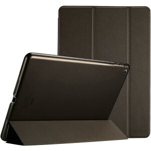 ProCase iPad 9.7(���^�j�P�[�X �X�}�[�g ���X���� �X�^���h �t�H���I�ی�P�[�X �������t���X�g �o�b�N�J�o�[ �Ή��@��FiPad 9.7 ��6���� 2018 / ��5���� 2017 - �u���E��