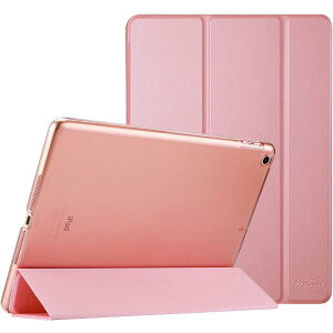 ProCase iPad 9.7(���^�j�P�[�X �X�}�[�g ���X���� �X�^���h �t�H���I�ی�P�[�X �������t���X�g �o�b�N�J�o�[ �Ή��@��FiPad 9.7 ��6���� 2018 / ��5���� 2017 - �s���N