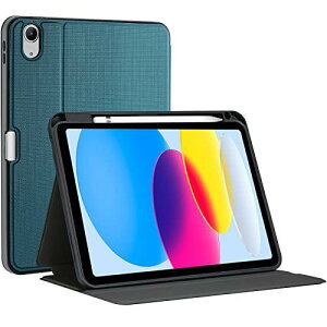 ProCase iPad 10P[X 10.9C` 2022 tHIP[X ϏՌ cƉɃX^h یJo[ I[gX[vΉ (eB[)