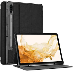 ProCase Galaxy Tab S8 Plus/Tab S7 FE/Tab S7 Plus 12.4" یP[X 2020 [S Pen z_[t]A cƉɃX^h@yʃtHIJo[@Kp@FGalaxy Tab S8 PlusiSM-X800 X806j/Tab S7 FEiSM-T730j/Tab S7 Plus 12.4