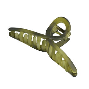 KISARG バンスクリップ 大きめ しっかりとまる ヘアクリップ 軽量 お洒落 可愛い シンプル 毛量多い方に お風呂 髪飾り 髪留め クリップ 割れにくい 髪が痛まない 強度強い サビない 長さ13CM 1