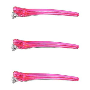 KISARG �_�b�J�[�� �w�A�N���b�v �w�A�s�� �_�b�N�J�[�� ������ �O�� �����Y ���f�B�[�X���p ���e�t �v���p �傫�� �����O 12.3cm 3�{�Z�b�g �N���A�s���N