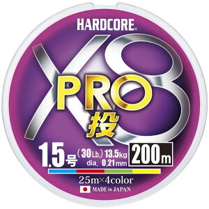 DUEL(fG) HARDCORE(n[hRA) PEC 1.5 HARDCORE X8 PRO 200m 1.5 4F}[LO  H3912