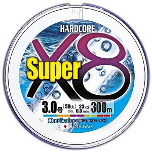 DUEL(fG) PEC ނ莅 HARDCORE X[p[ X8 y C ނ胉C ދ x x z 3.0 300m 5F H4327-5C