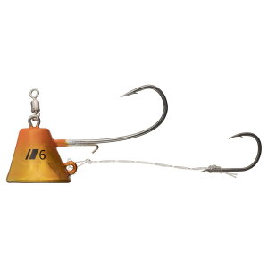 メジャークラフト タイラバ 鯛乃実 富士山テンヤ 6号 TM-FT オレンジゴールド 24 g 2 ルアー