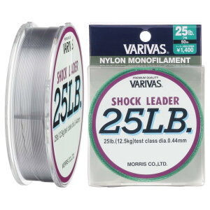 ���[���X(MORRIS) �V���b�N���[�_�[ �o���o�X �i�C���� 50m 7�� 25lb �~�X�g�O���[