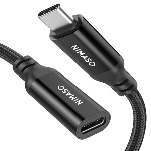 NIMASO USB Type C P[u 1m usb-c  USB 3.1 Gen2(10Gbps) f[^] 5A}[d ^CvC R[h usb-c ϊ iPad mini6 (2021)AiPad ProAMacbookAirANintendo SwitchȂǂƌ݊ NCA20G97
