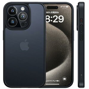 NIMASO P[X iPhone 15 Pro pX}zP[X ~ }bgdグ Sʕی ϏՌ ČRMILKi擾 CX[d  Jo[ Xgbvz[t ACtH 15 vi6.1C`jΉ X