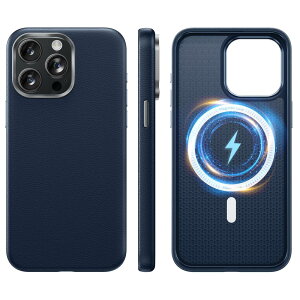 NIMASO P[X MagSafeΉ iPhone 15 Pro Max p U[P[X Sʕی ϏՌ }Olbg[dΉ U[ X}zP[X ^ wh~ th~ ACz15v}bNXΉ 6.7C` gуP[X