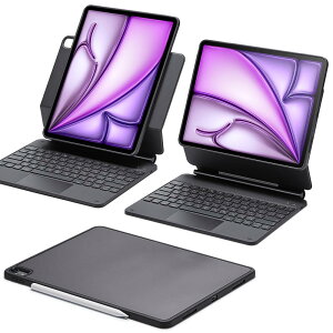 ESR iPad Air 13 M2 2024 L[{[htP[X ȒPZbgCX^ht c[h [h E\یP[X Rebound 360V[Y ubN