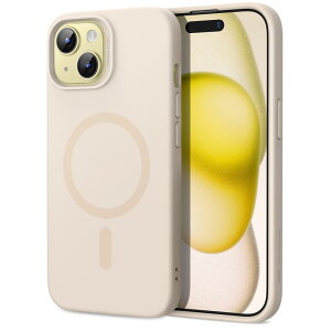 ESR for iPhone 15 P[X MagSafet }Olbg[dΉ X VRP[X Ռz ʂƃJی CloudV[Y Cg^