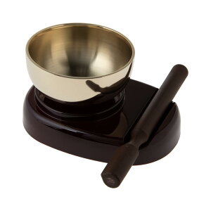 サンメニー ミニ おりん セット 本格 使いやすい 2.3寸 日本製 りん 仏壇りん 現代 仏具 小さい 可愛い こだち タメ 毎日のお供え お参りに 手元供養 ペット 供養 狭い スペース にも 真鍮 ブラ