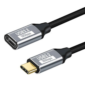 Type-C �����P�[�u�� USB �����P�[�u�� 0.5M/1M ����USB-C �����R�[�h 10Gbps �f�[�^�]�� PD100W �}���[�d 4K�r�f�I�o�� MacBook Pro/Surface/iPad Pro/Switch/Galaxy�� �ėp�^�C�vC (1.0M)