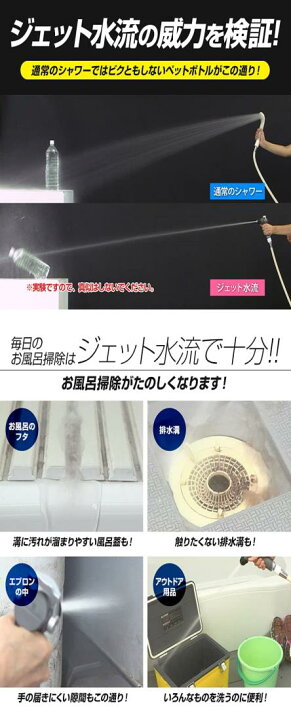 楽天市場】アイメディア ジェット水流でラクラク風呂掃除 浴室掃除 お 