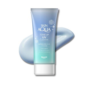 �X�L���A�N�A(SKIN AQUA) �g�[���A�b�v UV �G�b�Z���X ���Ă��~�� ������ �F����UP �u���[ 80g SPF50+ PA++++(2025�N1������)
