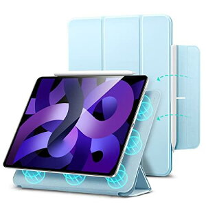 ESR iPad Air 第5世代 ケース(2022) マグネット吸着式 iPad Air 第4世代 ケース(2020) iPad Pro 11 ケース(2018) Pencil 2対応 三つ折スタンド オートスリープ/ウェイク機能 iPad Air 磁気吸着 ケース 10.9インチ Reb