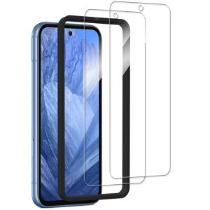 KPNS 【2枚セット】日本素材製 強化ガラス Google Pixel 8a 用 ガラスフィルム カバー グーグル ピクセル 8a 保護フィルム