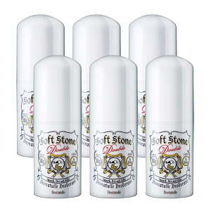 【医薬部外 品】デオナチュレ ソフトストーンW ワキ用 直ヌリ 制汗剤 スティック×6個(20g×6)