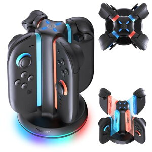 y2025VozTRANSNOVO Switch 2 WCRp [d jeh[XCb`2p 4 in 1 }[dX^h Rg[[hbN LEDCgƖ 9RGB ȃXy[X Ƒ  fXN er Type-C