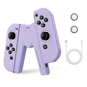 Switch Joy-Con [dObv Nintendo Switch & OLED fΉ V ^ Switch Joy-Con Rg[[[d CWP[^[t (Purple)