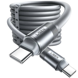 LISEN Type-C �P�[�u���y2M, 240W�zUSB C �P�[�u�� �}���[�d PD �Ή� �������ŁA������ �����[�d�R�[�h �^�C�vc�i�V���R���f�� ���ϋv �f���h�~�jCtoC iPhone17 16 15 Pro Max/Switch 2/Galaxy S25 S24 S23 MacBook Pro/Air