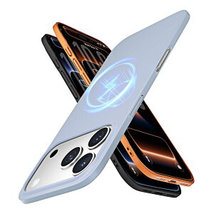 LISEN �����^ iPhone 17 Pro Max �p �P�[�X Magsafe�Ή� �}�b�g�� �w��h�~ �C�菝�h�~ �y��PC�f�� ����ی� ���C�����X�[�d�Ή� �X�g���b�v�z�[���t�� �A�C�t�H��17Pro Max �g�уJ�o�[ 6.9�C���` for ����
