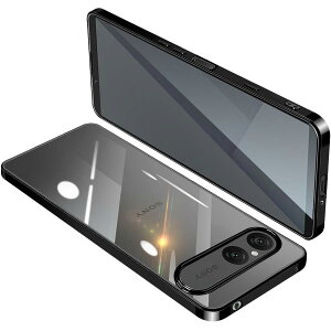 ONETIAOLONG Sony Xperia 10 VII �P�[�X ���� �N���A �G�N�X�y���A10VII �K�o�[ �X�}�z�P�[�X �ϏՌ� TPU ���^ �V���R�� �X���� �C�菝�h�~ ���ϖh�~ ���b�L���H �X�g���b�v�z�[���t���i�u���b�N�j