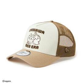 【NEW ERA】9FORTY A-Frame トラッカー ちいかわ / ハチワレ・うさぎ カーキ 14864507