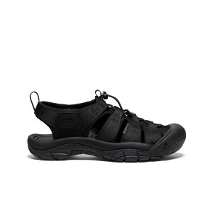 �y ���K�戵�X / �������� �zKEEN (�L�[��) �[ NEWPORT H2 (�j���[�|�[�g �G�C�` �c�[) Triple Black 1022258 men's �����Y