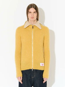 �y���Ԍ���20���I�t�I�zCharles jeffrey Loverboy MOHAIR BANANA ZIP JUMPER �`���[���Y�E�W�F�t���[�E���o�[�{�[�C ���w�A�o�i�i�W�b�v�W�����p�[ �j�b�g �艿��89249����71399