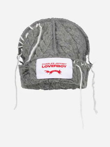 �y���Ԍ���20���I�t�I�zCharles jeffrey Loverboy LOVERBOY CABLE BEANIE �`���[���Y�E�W�F�t���[�E���o�[�{�[�C �r�[�j�[ �X�q �艿��25300����20240