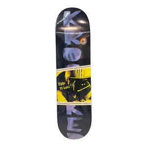 �yKROOKED SKATEBOARDS�zKROOKED SKATEBOARDS TEAM BTW 8.25 �N���L�b�h�X�P�[�g�{�[�h �f�b�L