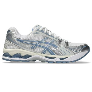 �yASICS�zASICS GEL-KAYANO 14 White/Light Navy �A�V�b�N�X �Q�� �J���m �X�j�[�J�[ �V���[�Y �C